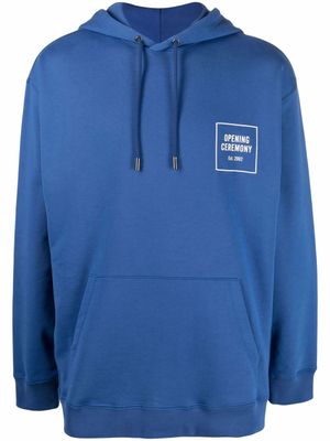 Opening Ceremony hoodie à imprimé graphique - Bleu