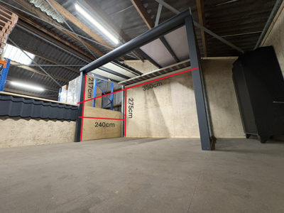 Verasol Greenline aluminium veranda 350x240 cm - antraciet - incl. glasschuifwand, zonwering, 6 spots en spie - exclusief dakbedekking - Showmodel Aluminium Verasol