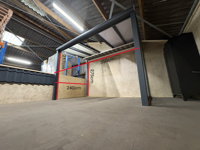 Verasol Greenline aluminium veranda 350x240 cm - antraciet - incl. glasschuifwand, zonwering, 6 spots en spie - exclusief dakbedekking - Showmodel Aluminium Verasol