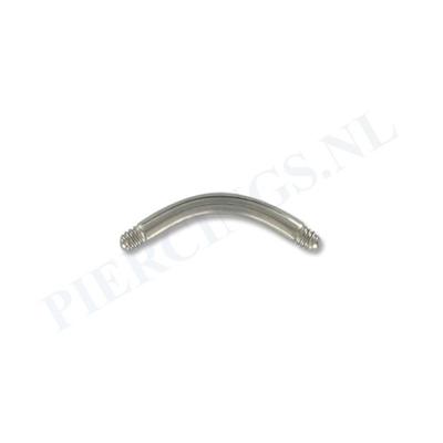 Staafje banana 1.6 mm 12 mm