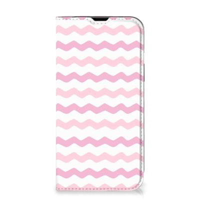 iPhone 14 | Hoesje met Magneet | Waves Roze