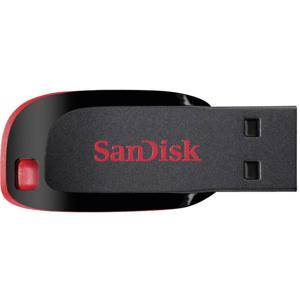 SanDisk Cruzer Blade USB flash drive 32 GB USB Type-A 2.0 Zwart, Rood