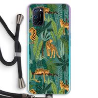 Luipaard 2: Oppo A92 Transparant Hoesje met koord