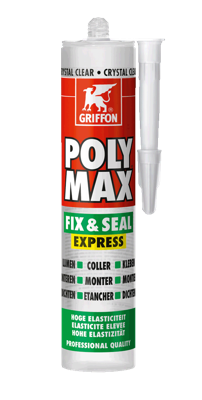 Griffon Poly Max Fix & Seal Express Crystral Clear 300gr