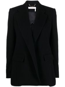 Chloé blazer à design ouvert - Noir