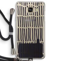 Moroccan stripes: Samsung Galaxy A5 (2016) Transparant Hoesje met koord