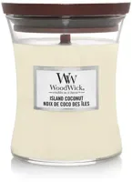 WoodWick medium candle island coconut