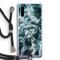 Zee golf: Huawei P30 Transparant Hoesje met koord