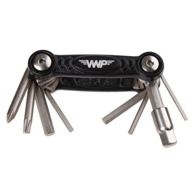 VWP toolset/pocket-tool sleutelset zakmes-model 9 in 1