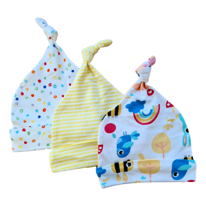 Babymuts set - Regenboog vogels