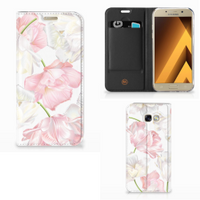 Samsung Galaxy A5 2017 Smart Cover Lovely Flowers - thumbnail