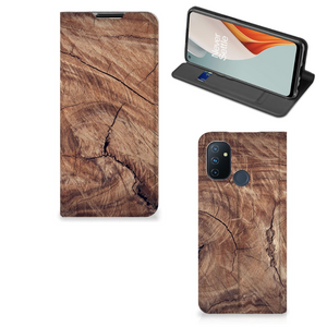 OnePlus Nord N100 Book Wallet Case Tree Trunk