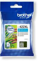 Cartridge LC422XLC - BROTHER - Cyaan - 1500p - Voor Business Smart MFC-J5340DW, MFC-J5345DW, MFC-J5740DW, MFC-J6540DW en MFC-J6940DW