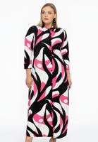 Yoek Lange blouse | Wit | Maat 58/60
