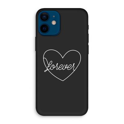 Forever heart pastel: iPhone 12 mini Biologisch afbreekbaar hoesje