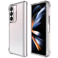 Lunso Samsung Galaxy Z Fold 5 - Backcover hoes - Transparant