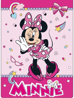 Minnie Mouse Fleece plaid whisper 100 x 140 cm