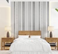 Witte oude latten Fotobehang hout