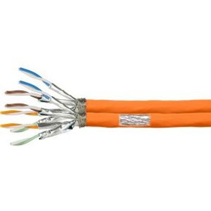 LogiLink CPV0063 netwerkkabel 100 m Cat7 S/FTP (S-STP) Oranje