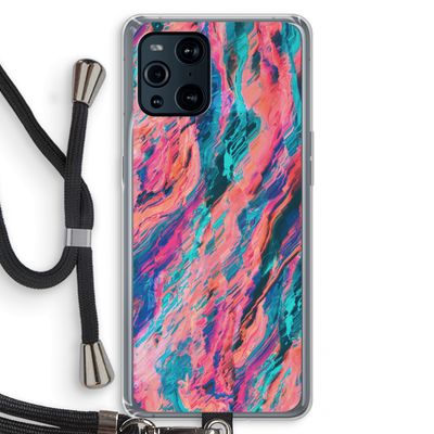 Electric Times: Oppo Find X3 Pro Transparant Hoesje met koord