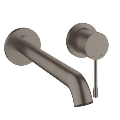 GROHE Essence New Wastafelkraan Inbouw - uitloop 23cm - L-size - brushed hard graphite 19967al1
