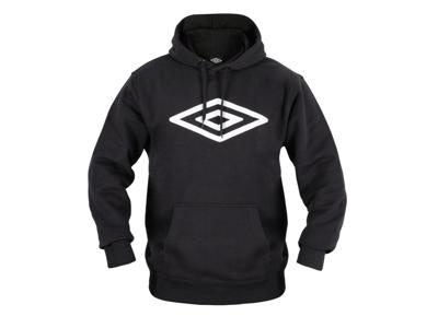 UMBRO Heren hoodie (XL, Zwart)