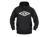 UMBRO Heren hoodie (L, Zwart)