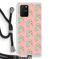 King Kylie: Samsung Galaxy S10 Lite Transparant Hoesje met koord