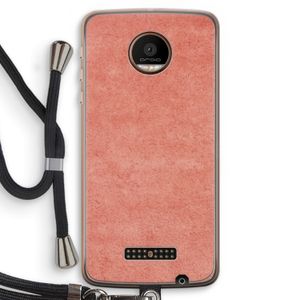 Marrakech Walls: Motorola Moto Z Force Transparant Hoesje met koord