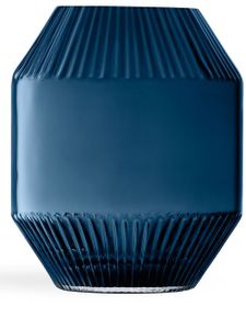 LSA International petit vase Rotunda - Bleu