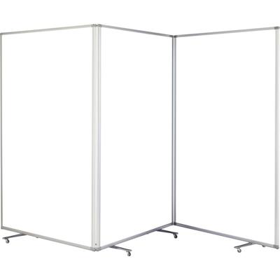 magnetoplan 1112051 Ruimteverdeler Transparant Polycarbonaat, Aluminium