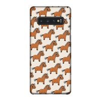 Pony: Samsung Galaxy S10 4G Volledig Geprint Hoesje