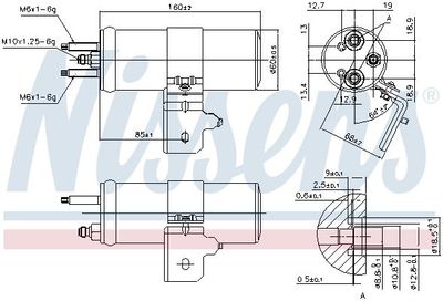Receiver dryer 95624