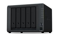 Synology DiskStation DS1522+ NAS-serverbehuizing 0 GB 5 Bay 2x USB 3.2 Gen 1 hub (USB 3.0), RAID-geschikt, Externe voeding, Aan/uit-schakelaar, 2x M.2 slot,