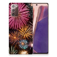 Samsung Note 20 Silicone Back Cover Vuurwerk - thumbnail