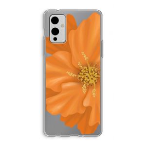 Orange Ellila flower: OnePlus 9 Transparant Hoesje