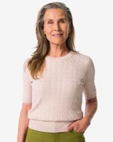 HEMA Dames kabeltrui Fally paars (paars)