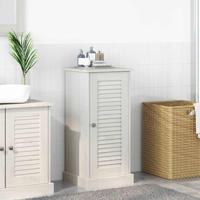 Badkamer Kast met plank met opslag met de deur Antiekwit Middelgroot MDF Badkamer Kast met plank met opslag met de deur Antiekwit Middelgroot MDF