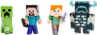 Minecraft - Metal Minifigures 4-pack - thumbnail