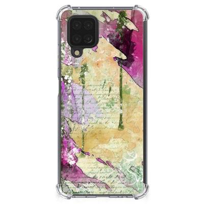 Back Cover Samsung Galaxy A12 Letter Painting Back Cover Samsung Galaxy A12 Letter Painting