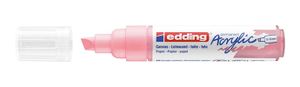 Edding 5000 Acrylic Marker Broad permanente marker Beitelvormige punt Roze 1 stuk(s)