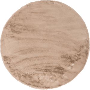 Vloerkleed Perry taupe 120 rond