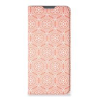 Motorola Moto E32 | Moto E32s Hoesje met Magneet Pattern Orange