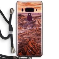 Mars: HTC U12+ Transparant Hoesje met koord