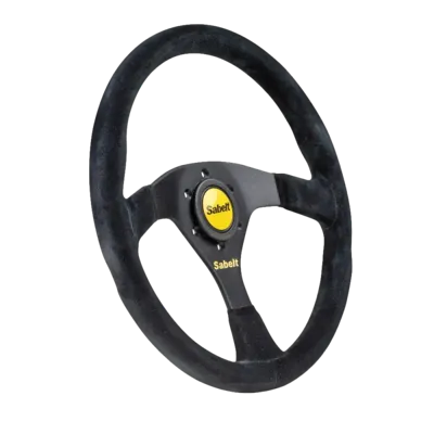 Sabelt - 3 Spaaks Zwart Suede SW-635