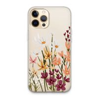 Painted wildflowers: iPhone 13 Pro Max Transparant Hoesje