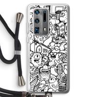 Vexx City #2: Huawei P40 Pro Plus Transparant Hoesje met koord