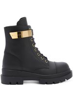 Giuseppe Zanotti bottines Alexa 40 mm à lacets - Noir