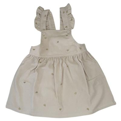 Dr.kid creme rib jurk