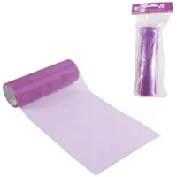 Organza op rol paars 15 cm x 10 m | 24 stuks